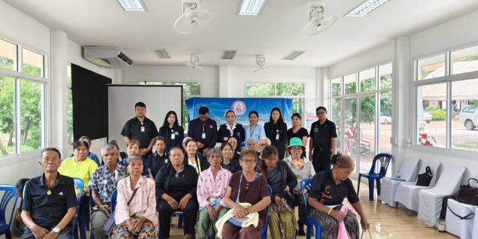 เปิดอาคารศูนย์พัฒนาคุณภาพชีวิตและส่งเสริมอาชีพผู้สูงอายุ (ศพอส.)